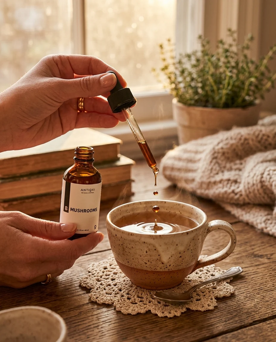 8 Mushrooms Blend - Tincture - Image 3